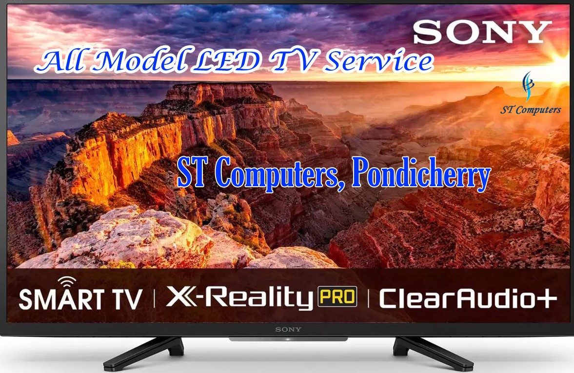 ALL LED TV Repair service ST Computers Pondicherry
